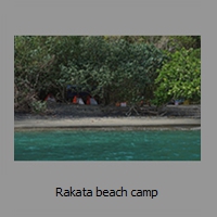 Rakata beach camp